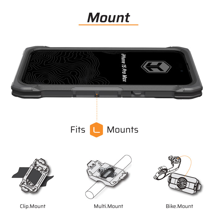 juggernaut case iphone 15 pro max endvr phone case mounting options