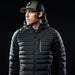 man-wearing-black-mccall-hooded-down-jacket-eberlestock-facing-forward