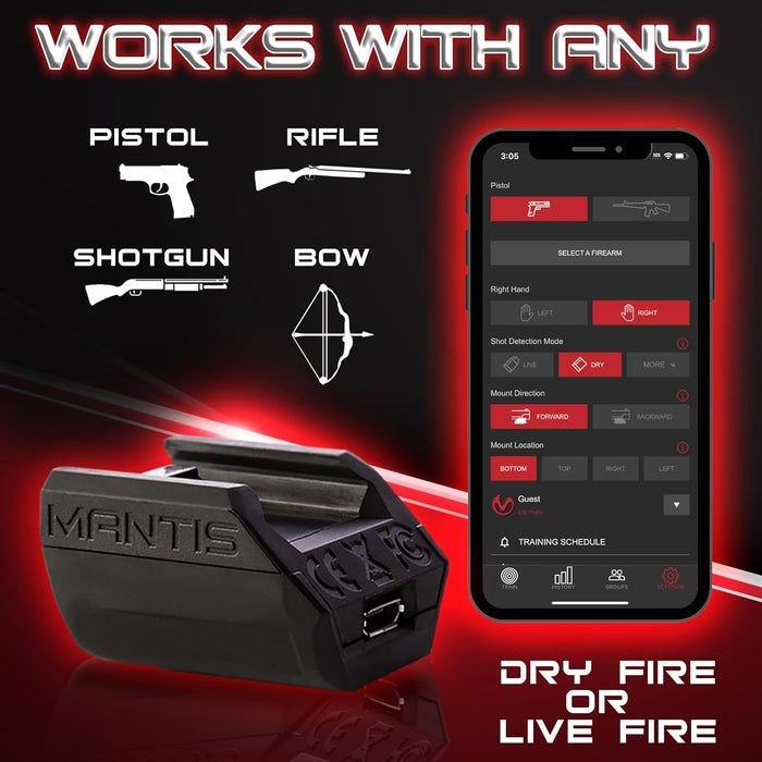 Mantis X10 Elite | Live and Dry Fire Training | Made in the USA