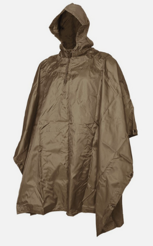Tru-Spec PONCHO, ONE SIZE Coyote