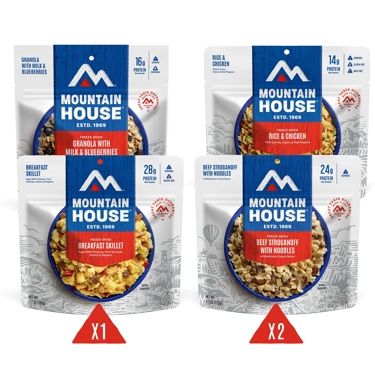 Mountain House Adventure Weekender Kit — Atomic Defense