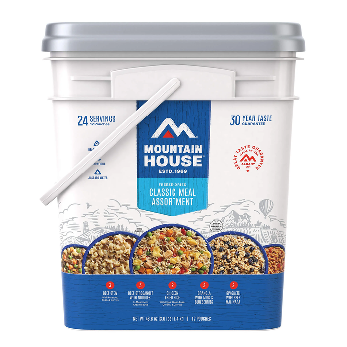Mountain House Classic Meal Assortment Bucket