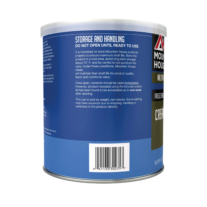 Mountain House Creamed Beef Gravy - Military #10 Can