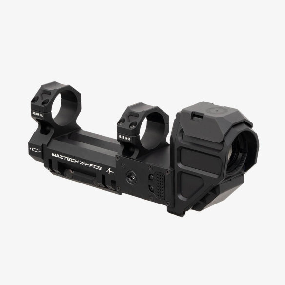 Angled left view of the Maztech fire control system