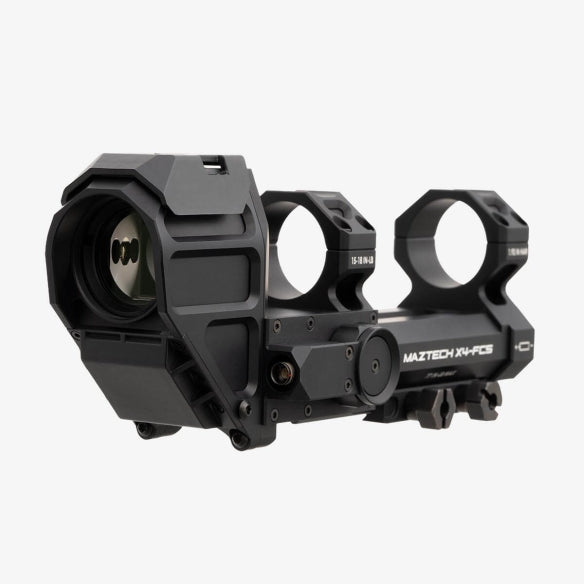 Angled right view of Maztech fire control system