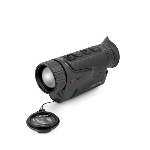 nocpix lumi l35 front left view with open cap