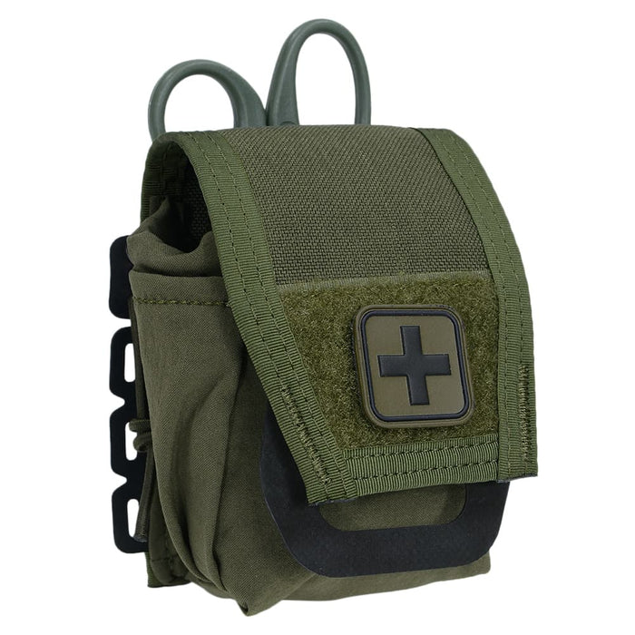 Tarnnetz Pochette de kit de micro-traumatisme IFAK Poche de rangement avec porte-garrot Hamac Tarnnetz Pochette de kit de micro-traumatisme IFAK Poche de rangement avec porte-garrot Hamac