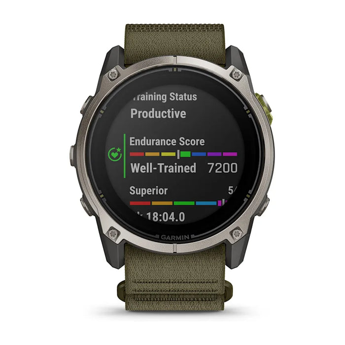 Garmin Enduro 4 - Ultraperformance GPS Smartwatch w/ 90-Day Solar Battery Life