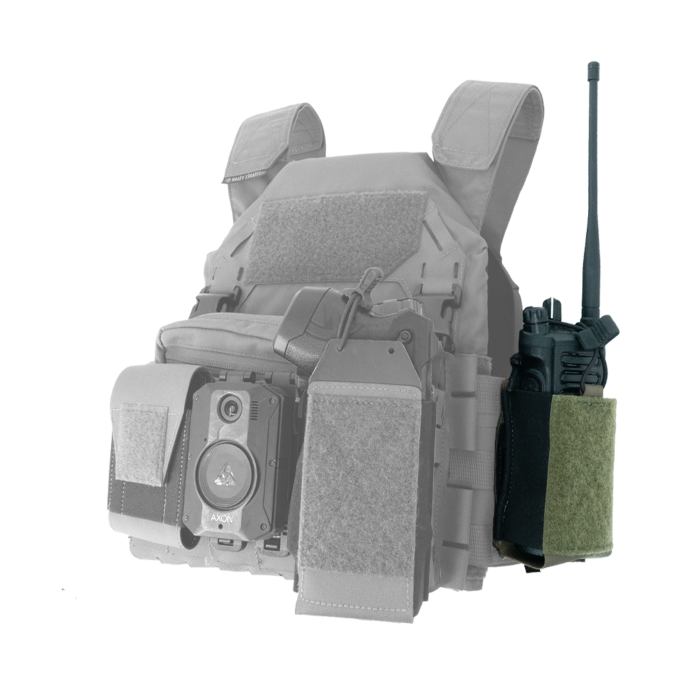 Haley Strategic APX Radio Pouch - Motorola APX & Baofeng Carrier w/ 3-Way Mounting & Passive Retention
