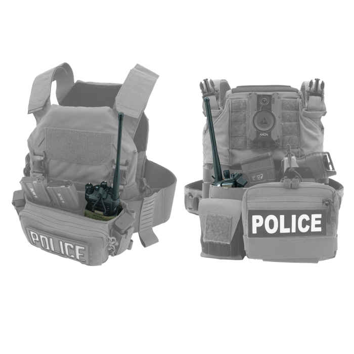 Haley Strategic APX Radio Pouch - Motorola APX & Baofeng Carrier w/ 3-Way Mounting & Passive Retention