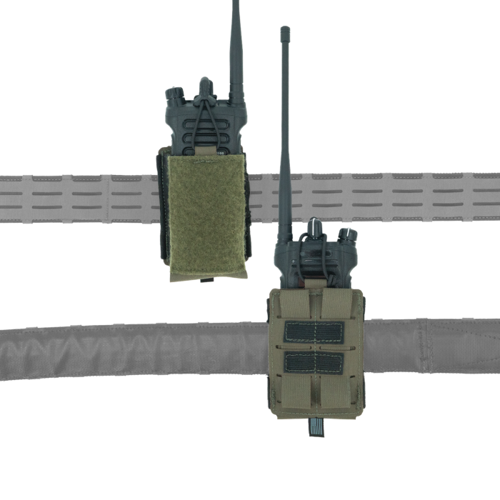 Haley Strategic APX Radio Pouch - Motorola APX & Baofeng Carrier w/ 3-Way Mounting & Passive Retention