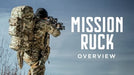 A video thumbnail for an in-depth Eberlestock Mission Ruck Review, demonstrating the tactical backpack's core features, layout, and technical specifications.
