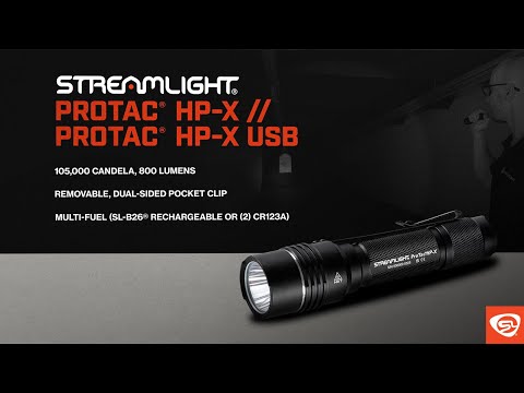 A video presentation by Streamlight demonstrating the tactical features and field benefits of the ProTac HP-X flashlight in action.