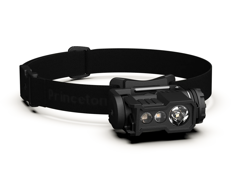 Princeton Tec Ghost X MPLS - IP68 Waterproof Tactical Headlamp w/ Dedicated IR Ghost Mode & Multi-Mount Hardware
