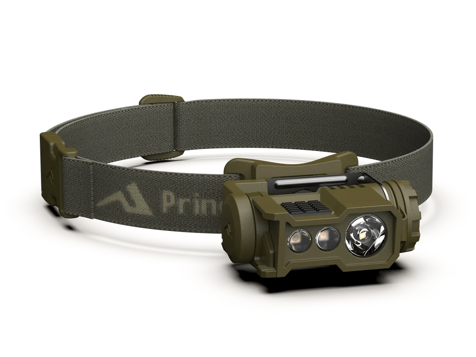 Princeton Tec Ghost X MPLS - IP68 Waterproof Tactical Headlamp w/ Dedicated IR Ghost Mode & Multi-Mount Hardware