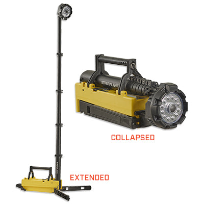 Streamlight Portable Scene Light | 10K Lumen Wide Flood & 72"/84" Extended Height