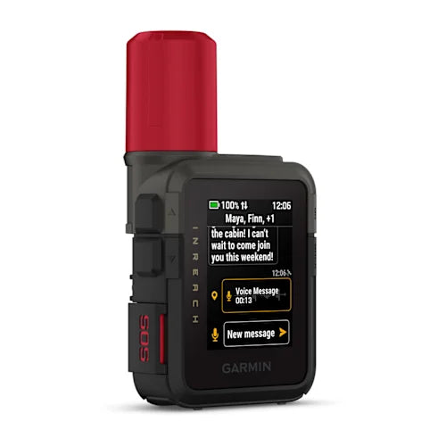 Garmin inReach Mini 3 Plus - 2-Way Satellite Communicator w/ Off-Grid Voice & Photo Messaging