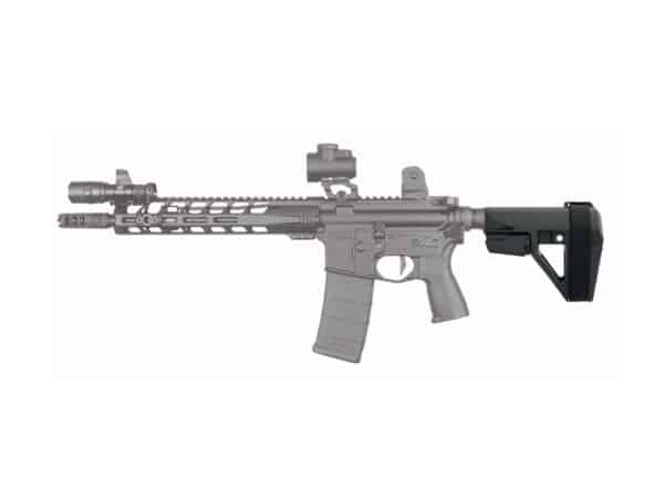 SB Tactical SBA5 Pistol Stabilizing Brace: 5-Position AR Stability & Made in USA