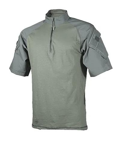 Tru-Spec Shirt, Combat, Short Sleeve OD Green