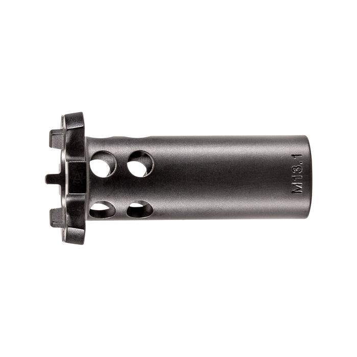 side-profile-of-black-surefire-sf-ryder-9-ti-piston-on-white-background
