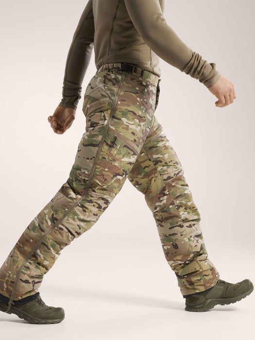 Side view of the Cold WX Pant SV MultiCam Gen 1.3 in Multicam.