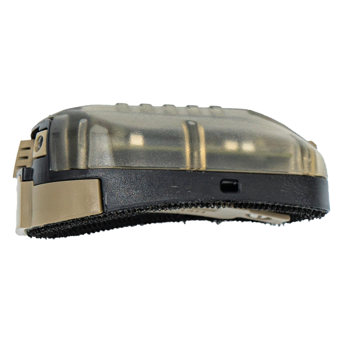 Side view of the CORE Survival HEL-STAR Lead Jumper Light.