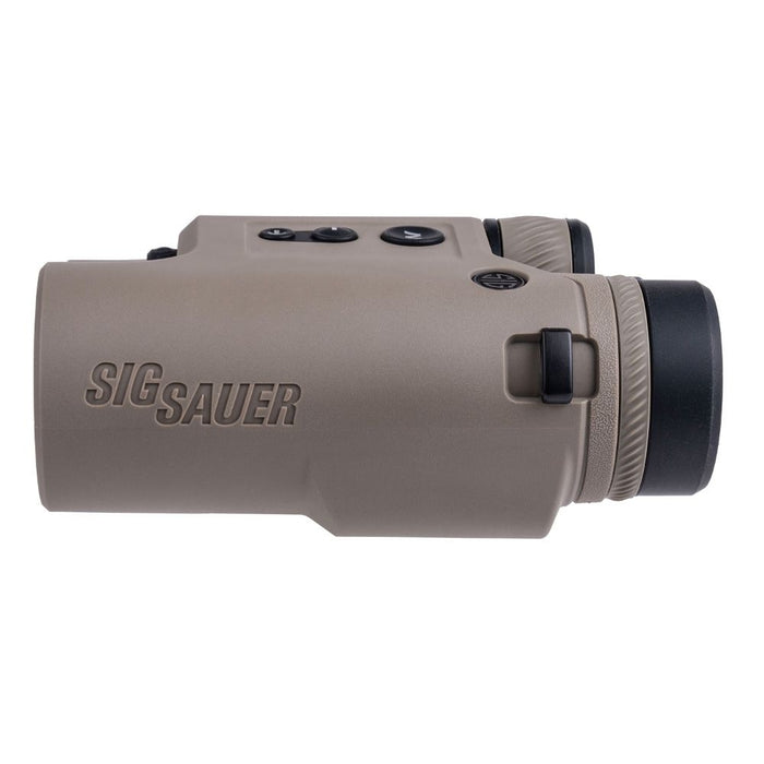 Side view of the sig kilo10k rangefinding binocular