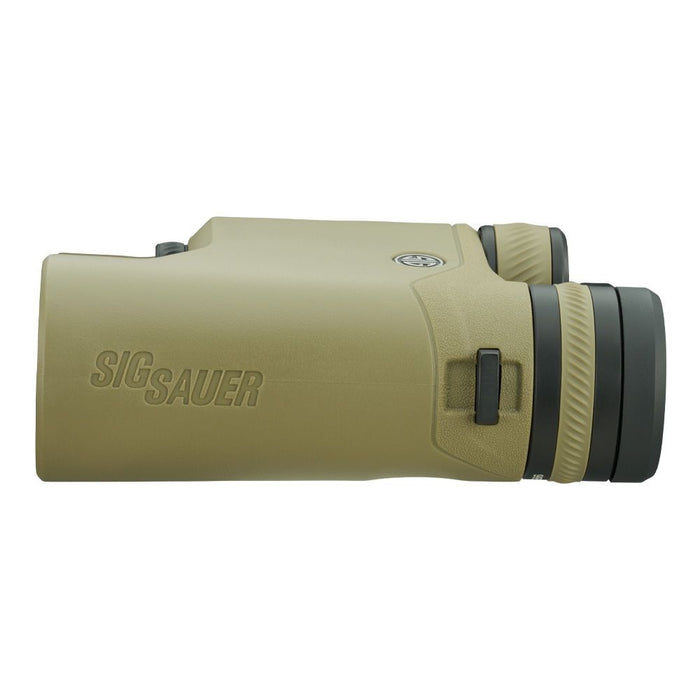Side view of the Sig Sauer 6k binoculars