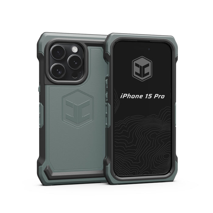 stone green juggernaut case iphone 15 pro endvr phone case