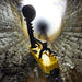 Streamlight Portable Scene Light illuminating a sewer tunnel for underground maintenance