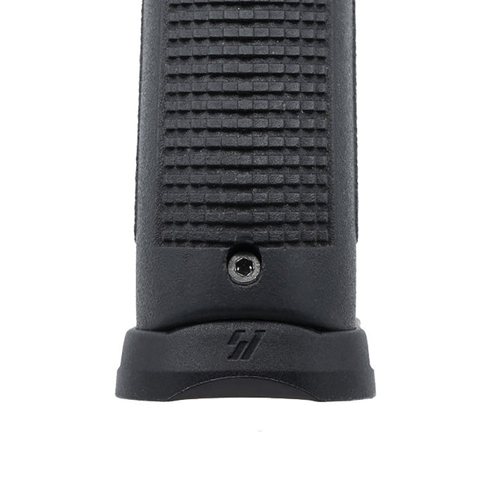 strike industries gen3 magwell for glock-17 installed front view