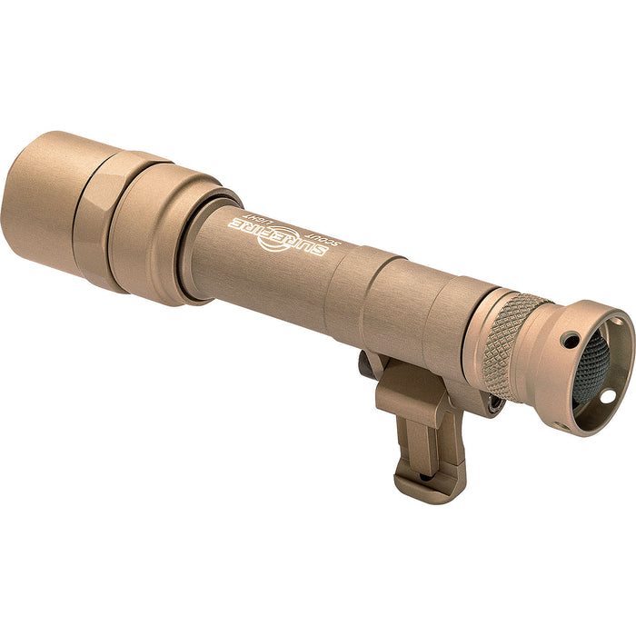 surefire 6-volt ultra-high output led scout light pro with z68 tailcap tan side angle left rear tailcap switch