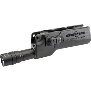 surefire 628lmf-b forend weaponlight black side angle left