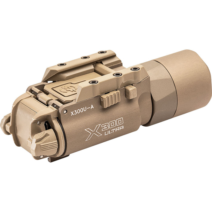 surefire x300u-a weaponlight tan side angle right rear