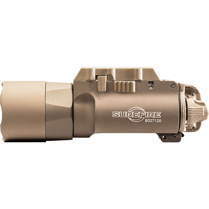 surefire x300u-a weaponlight tan side view left
