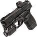 surefire xsc weaponlight micro compact led handgun weaponlight black mounted to hellcat handgun