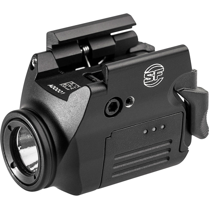 surefire xsc weaponlight micro compact led handgun weaponlight black side angle left p365