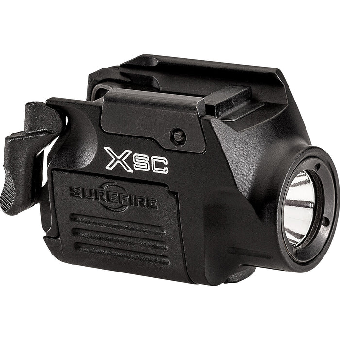 surefire xsc weaponlight micro compact led handgun weaponlight black side angle right xsc-a