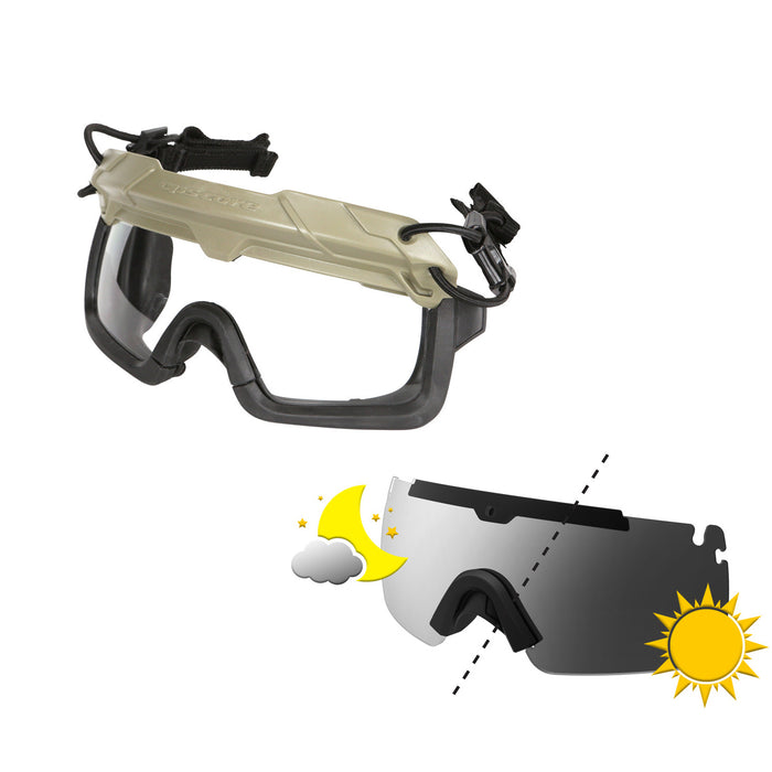 visor goggles Ops-Core Step-In Visor | NVG Ready