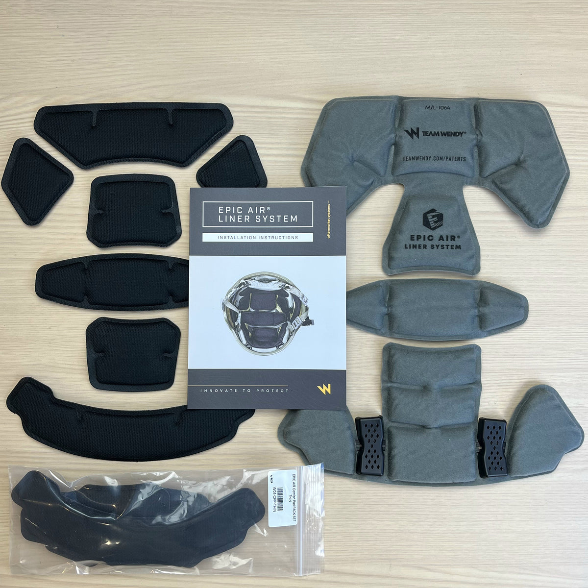 個人装備 EPIC AIR Combat Helmet Liner System Team Wendy Epic Air Liner | Liner System | All Sizes Available