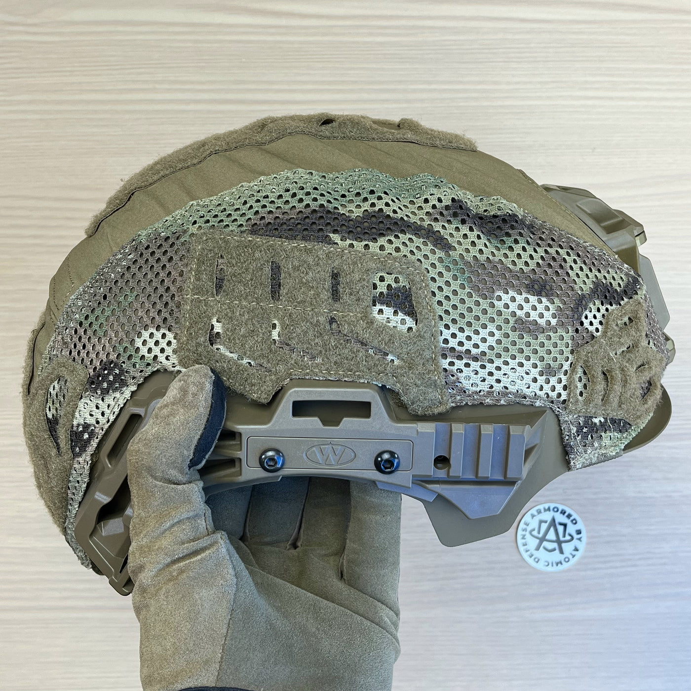 Camo Helmüberzug Für Team Wendy Größe M – Elastisch, Atmungsaktiv, Mit Schlaufen Für Zubehör