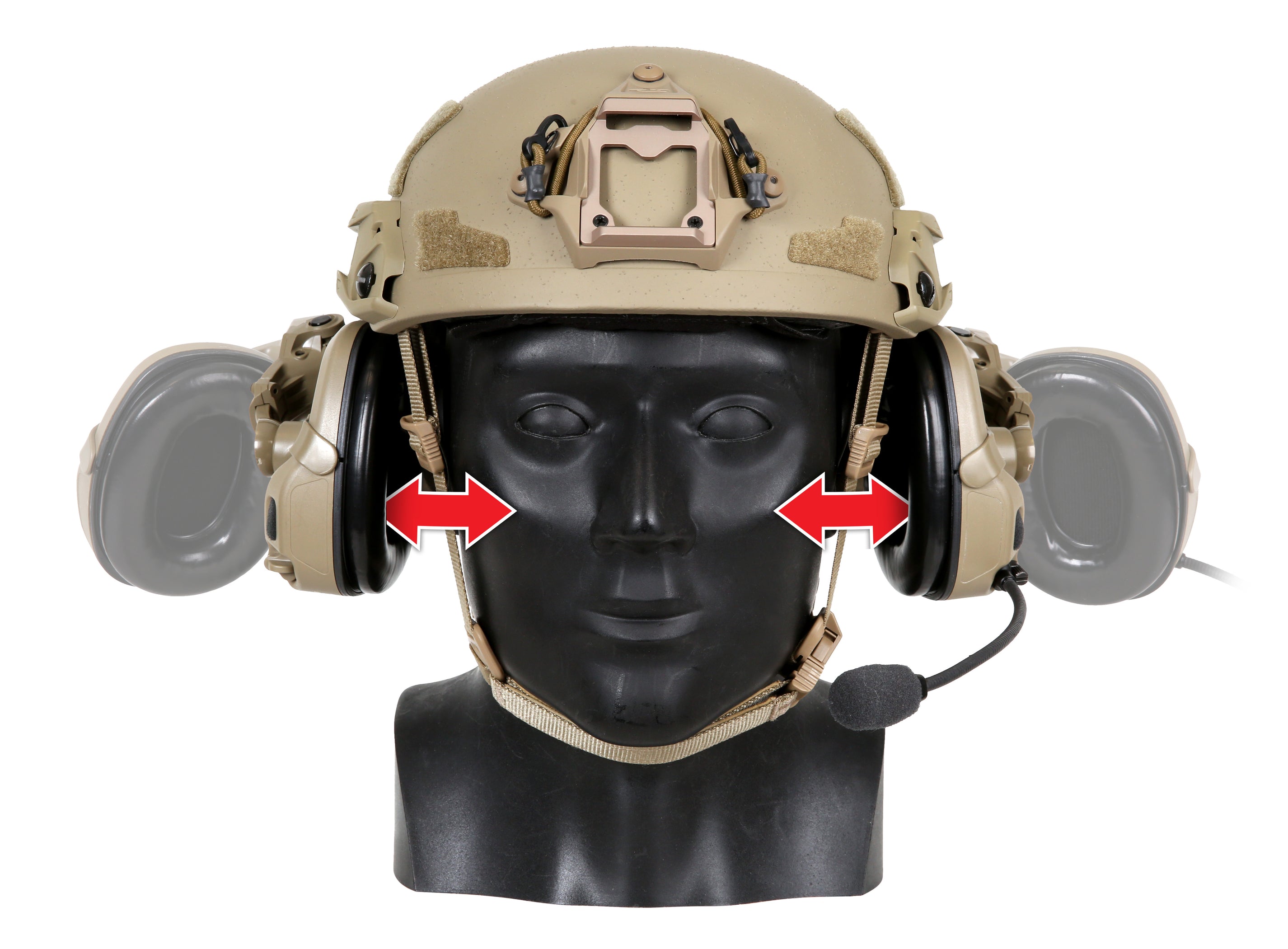 Ops-Core AMP Arms - Vented & Fixed - Instant Heat Dump & Balance ...
