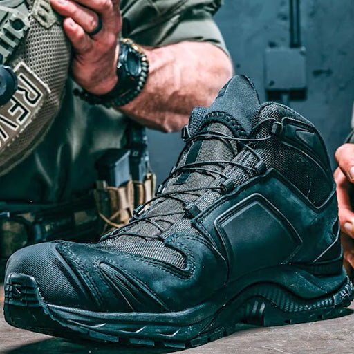 two T1 operators demonstrating a pair of Xa Forces MID GTX EN