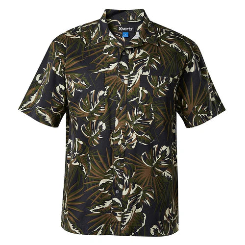 Vertx Dadeland CCW Shirt in Tiger Palm camouflage front view