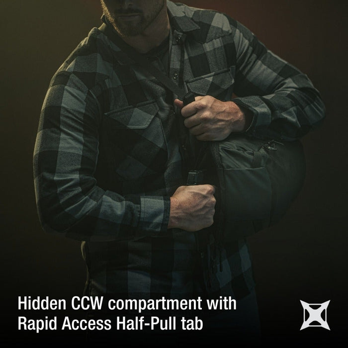 vertx ghost sling feature hidden ccw compartment