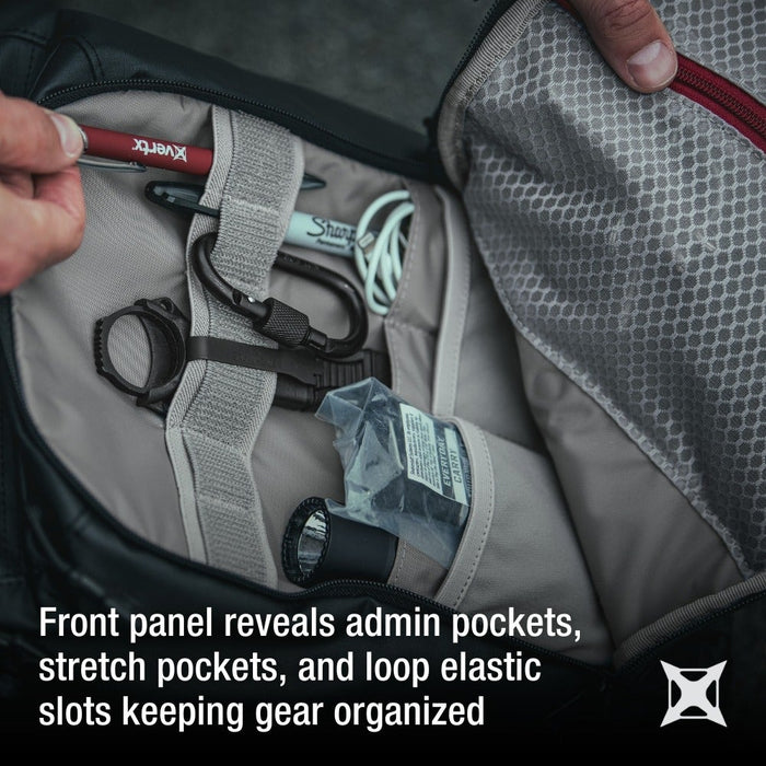 vertx ghost sling feature pockets and elastic loops