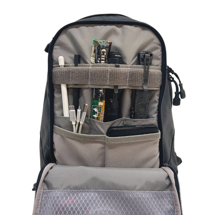 vertx urban ghost sling bag interior organizer kitted