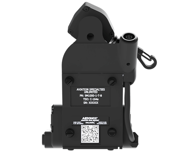 Wilcox Aeronox Mount -  Modular NVG Mount w/ Breakaway Lanyard & Reinforced Metal Frame Stiffener