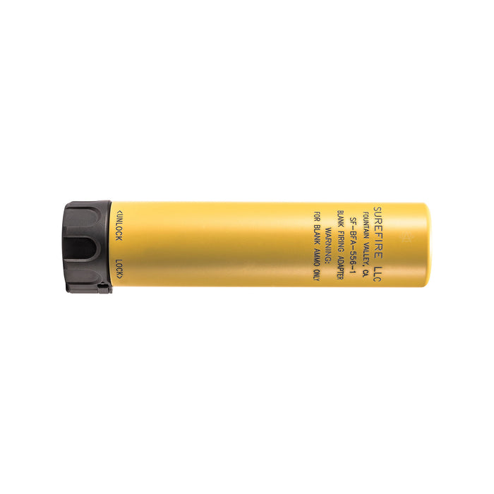 yellow-surefire-sf-bfa-556-blank-firing-adapter-side-profile-view