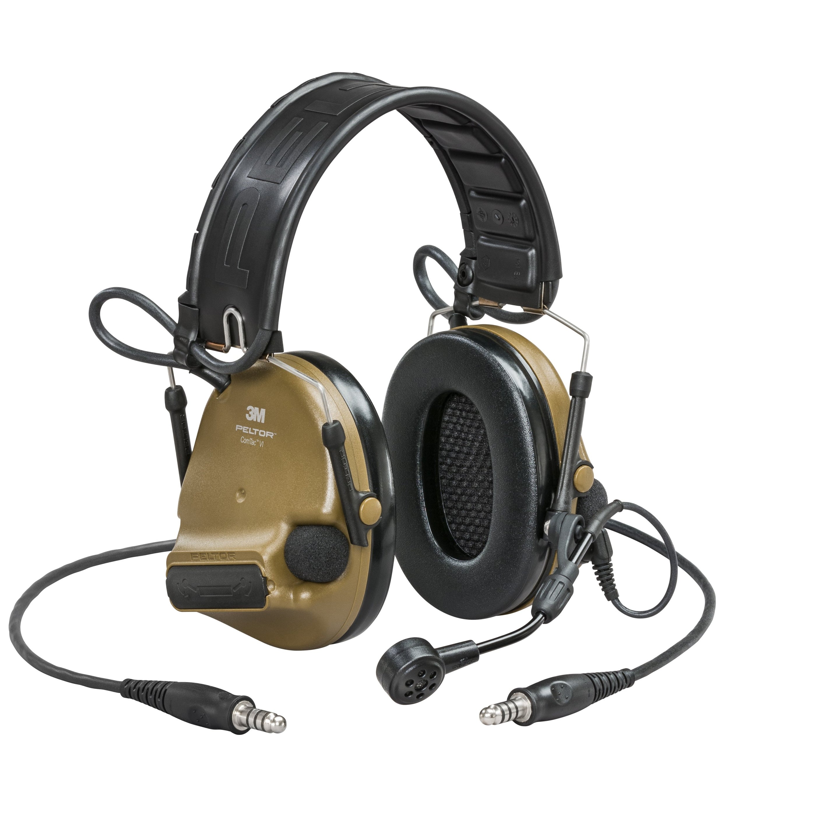 Peltor ComTac VI NIB w/ Gel Earcups & ARC Mounts (All Color Options